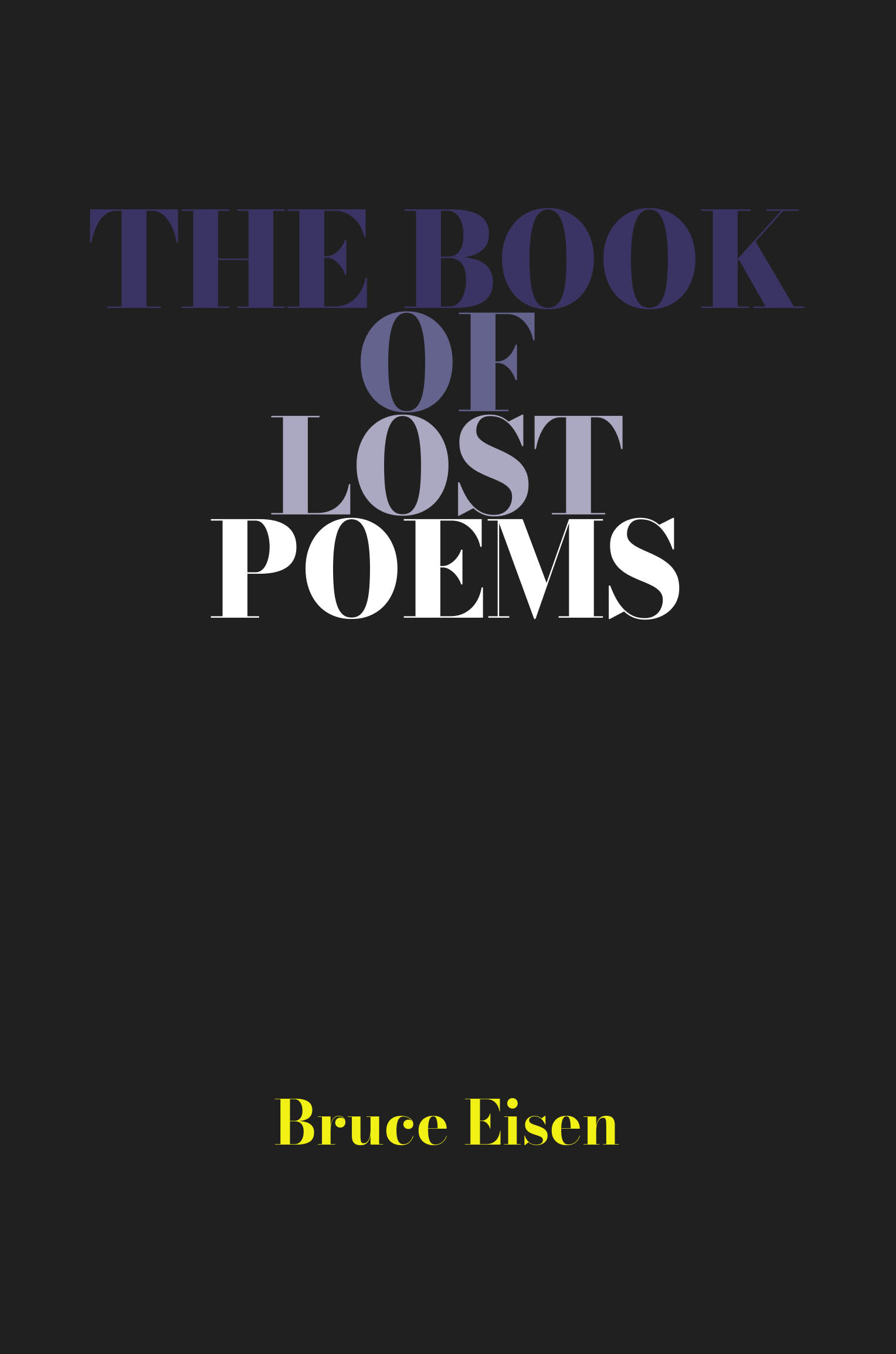 The Book of Lost Poems Cover Image