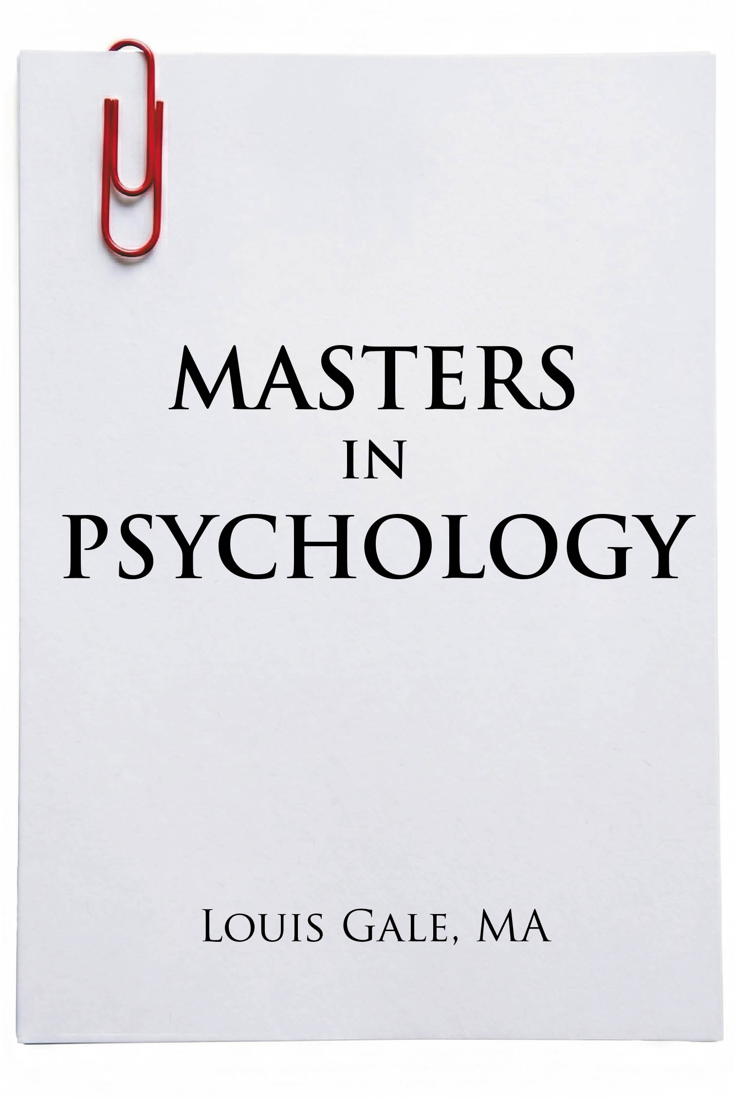 Masters in Psychology Cover Image